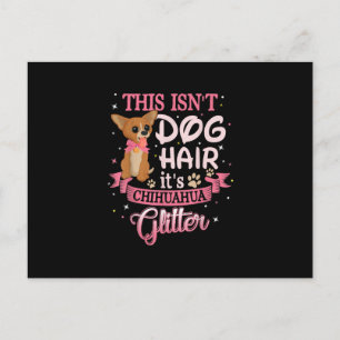 Dieser Hund hat seinen Chihuahua-Glitzer Chico Dog Postkarte