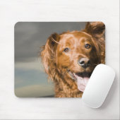 Dieser Hund ist Teil eines Golden Retriever. Mousepad (Mit Mouse)