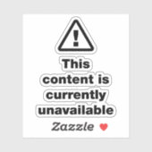 ⚠ dieser Inhalt ist derzeit nicht verfügbar Aufkleber (Blatt)