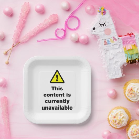 ⚠ dieser Inhalt ist derzeit nicht verfügbar Pappteller (Party)