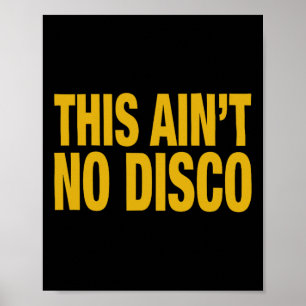 Dieser ist kein Disco-Spaß Halloween Weihnachten G Poster