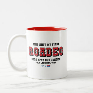 Dieser ist nicht mein erster Roadeo Zwei-Ton-Beche Zweifarbige Tasse