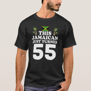 Dieser Jamaikaner hat gerade 55 Jamaika 55. Birthd T-Shirt