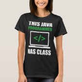 Dieser Java-Programmierer verfügt über Klassenprog T-Shirt (Vorderseite)
