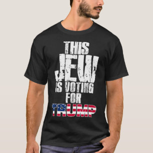 Dieser Jude wählt Trump jüdischer republikanischer T-Shirt