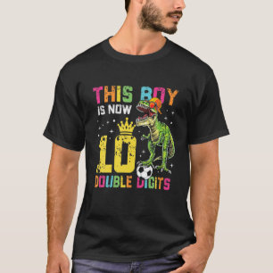 Dieser Junge ist jetzt zweistellig, 10. Geburtstag T-Shirt