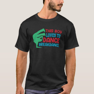 Dieser Junge Liebe Lieben zum Tanzen. T-Shirt