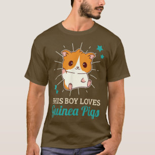 Dieser Junge Lieben Guinea Schweine Niedlich T-Shirt