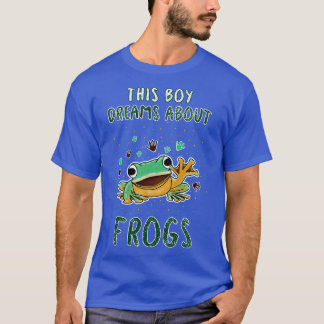 Dieser Junge träumt von Fröschen T-Shirt