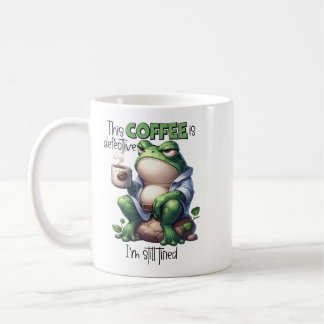 "Dieser Kaffee ist kaputt" Grumpy Frog Tasse