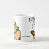 Dieser Kaffee wird mich wach halten Kaffeetasse (Mittel)