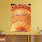 Dieser Kiefernquerschnitt zeigt die Epidermis Leinwanddruck (Insitu (Wohnzimmer))