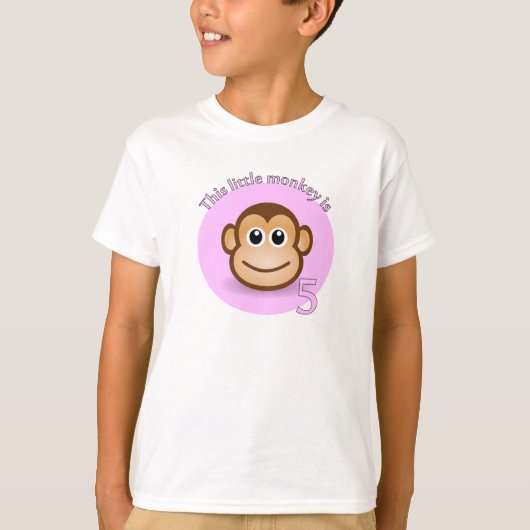 Dieser kleine Affe ist 5 T-Shirt (Vorderseite)