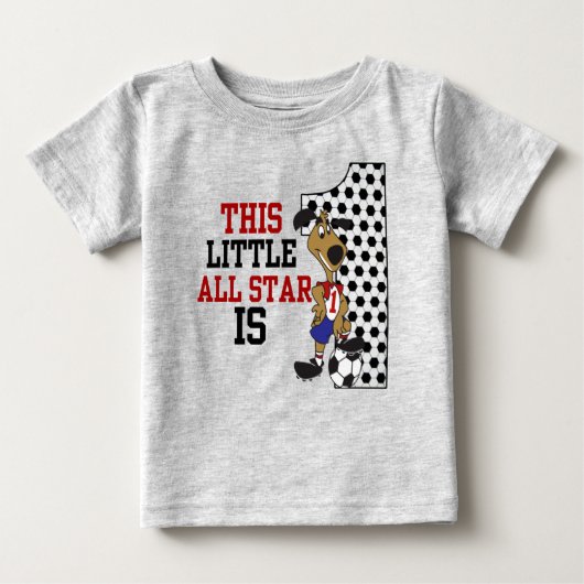 Dieser kleine ALL STAR ist 1 T-Shirt am 30. (Vorderseite)