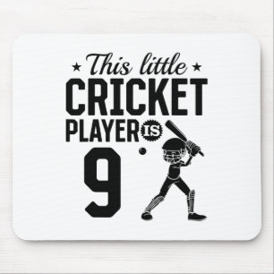 Dieser kleine Cricket-Spieler ist 9 Jahre alt - 9. Mousepad