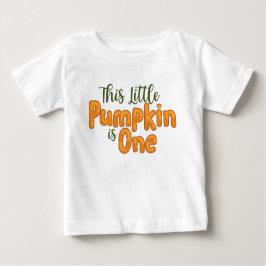 Dieser kleine Kürbis ist eins Baby T-shirt