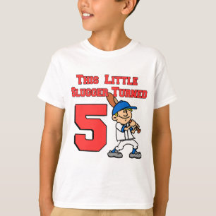 Dieser kleine Schläger drehte Baseball 5 T-Shirt