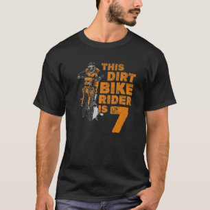 Dieser kleine, stürmische Radfahrer ist der 7. Geb T-Shirt