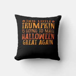 Dieser kleine Trumpkin wird Halloween GR Kissen