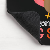 Dieser kleine Truthahn wird eine große Schwester B Mousepad (Ecke)
