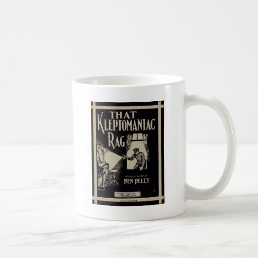 Dieser Kleptomane Rag Kaffeetasse (Rechts)