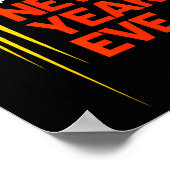 Dieser Knaller wurde an Silvester Geburt Poster (Ecke)