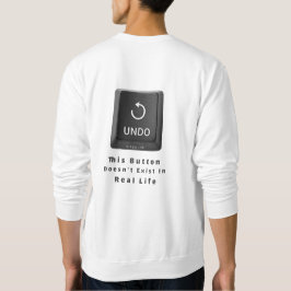 Dieser Knopf existiert im realen Leben nicht – Min Sweatshirt