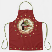 Dieser Koch verwendet Wein-Schürze Schürze (Vorderseite)