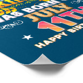 Dieser König war am 11. Juli Geboren, am 11. Poster (Ecke)