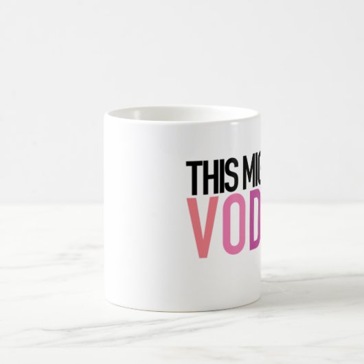 "Dieser könnte Wodka-sein" Tee/Kaffee-Tasse Kaffeetasse (Mittel)