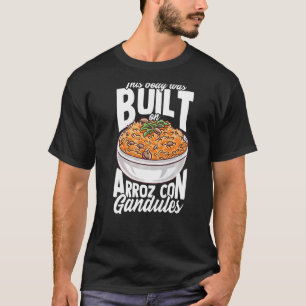 Dieser Körper wurde auf Arroz Con Gandules Puerto T-Shirt