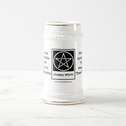 Dieser Krone benötigt Bier Pagan Wiccan Stein Bierglas (Mittel)