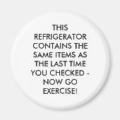 DIESER KÜHLSCHRANK ENTHÄLT DIE GLEICHEN.. MAGNET (Vorne)