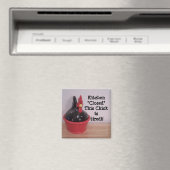 Dieser Küken ist müde! Magnet (In Situ (Geschirrspüler))