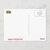 Dieser Küken Misses You Chicken Meme Postkarte (Rückseite)