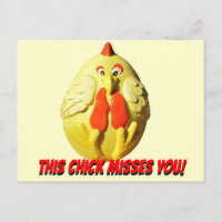 Dieser Küken Misses You Funny Chicken