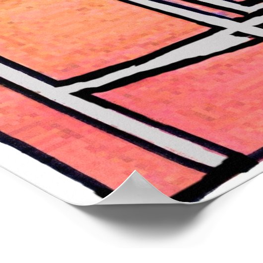 Dieser leere Vorsitz Poster (Ecke)