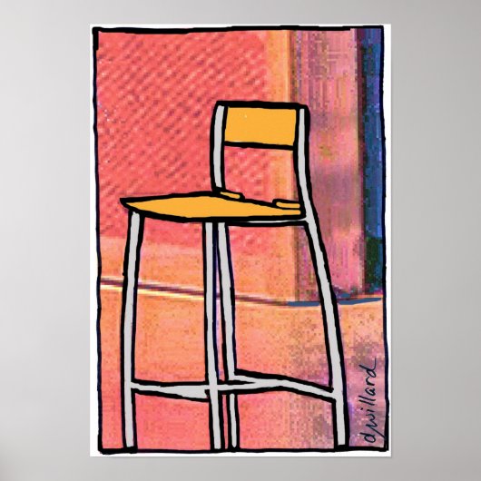 Dieser leere Vorsitz Poster (Vorne)