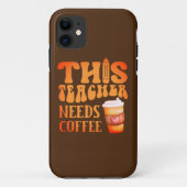 DIESER LEHRER BRAUCHT KAFFEE-Kaffee-Angebot für Le Case-Mate iPhone Hülle (Rückseite)