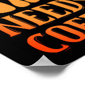 DIESER LEHRER BRAUCHT KAFFEE-Kaffee-Angebot für Le Poster (Ecke)