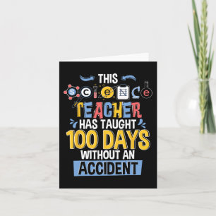 Dieser Lehrer hat 100 Tage an der Schule unterrich Karte