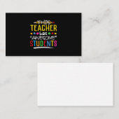 Dieser Lehrer hat Phantastischen Schüler Visitenkarte (Vorne/Hinten)