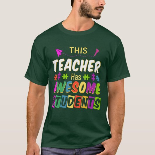 DIESER LEHRER HAT PHANTASTISCHEN STUDENTEN T-Shirt (Vorderseite)
