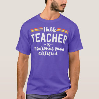 Dieser Lehrer ist eine vom nationalen Zentralamt z T-Shirt