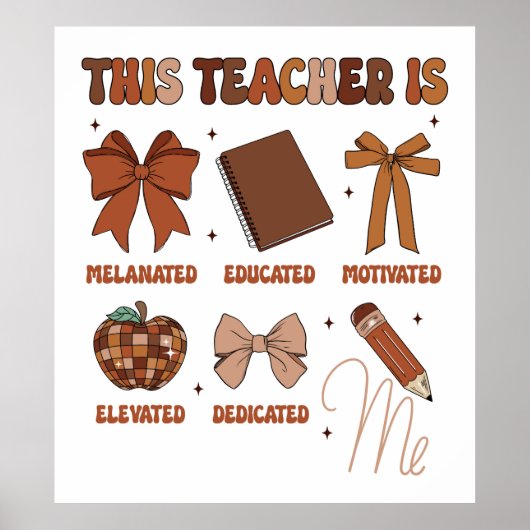 Dieser Lehrer ist Poster (Vorne)