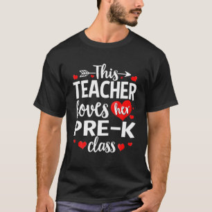 Dieser Lehrer Liebe ihre Vorschullehrer T-Shirt
