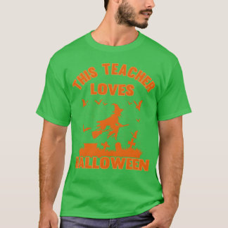 Dieser Lehrer liebt Halloween-Junge T-Shirt