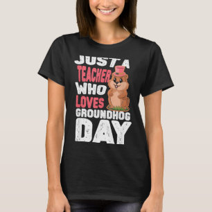 Dieser Lehrer liebt Waldmurmeltiere, Tag des Waldm T-Shirt