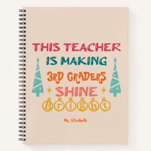 Dieser Lehrer personalisiert Weihnachten Notizblock