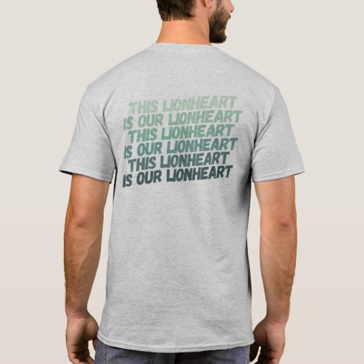 Dieser Lionherz-T - Shirt (Rückseite)